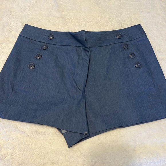 Blue loft cloth shorts - Picture 1 of 3